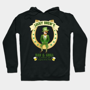 Lucky's Brew Bar and Grill Hoodie